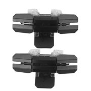 Phenofice 2-Pack Mobile Game Triggers in Black with Ergonomic Grip for Phones and Tablets, Enhanced Gaming Control