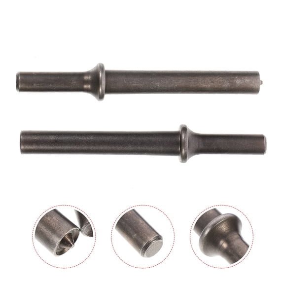 Phenofice 2Pcs Pneumatic Rivet Hammers Air Rivet Hammer For Workshop And Diy Projects 12X0.4X0.4In