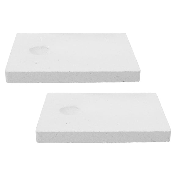 Phenofice 2-Pack Quartz Fire Brick Soldering Block for Jewelry Making and Metal Welding Projects