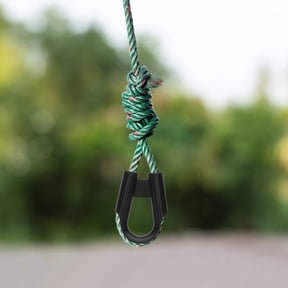 Phenofice 2-Pack Steel Rope Wire Cable Protectors Outdoor Black Tubular Design