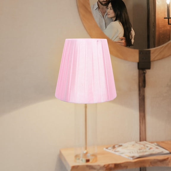 Phenofice PX84 Fabric Lampshade Translucent Sheer Material Home Decor 2 Pieces