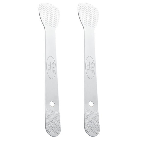 Phenofice 2pcs Wonton Spoon Dumpling Maker 304 Stainless Steel for Home Users Ergonomic Grip