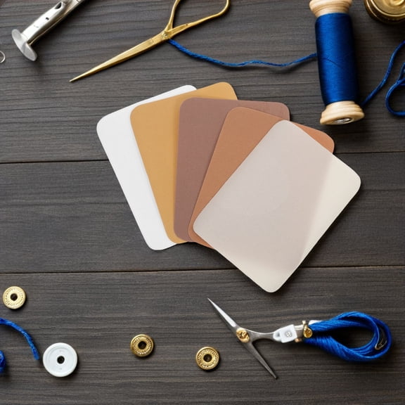 Phenofice Fabric Repair Patches for Clothing, Iron- Cover Patches Assorted Colors, 30 Pieces for Seam Fixing