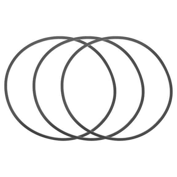 Phenofice 3Pcs Chair Feet Protectors Rubber Ring Anti Slip Black for Bar Stool