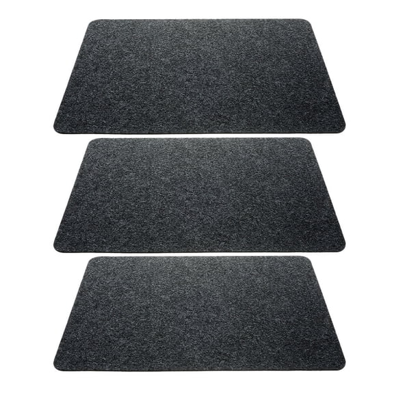 Phenofice 3Pcs Kitchen Appliance Heat Resistant Silicone Mat for Mixer Slide Pad and Worktop Saver