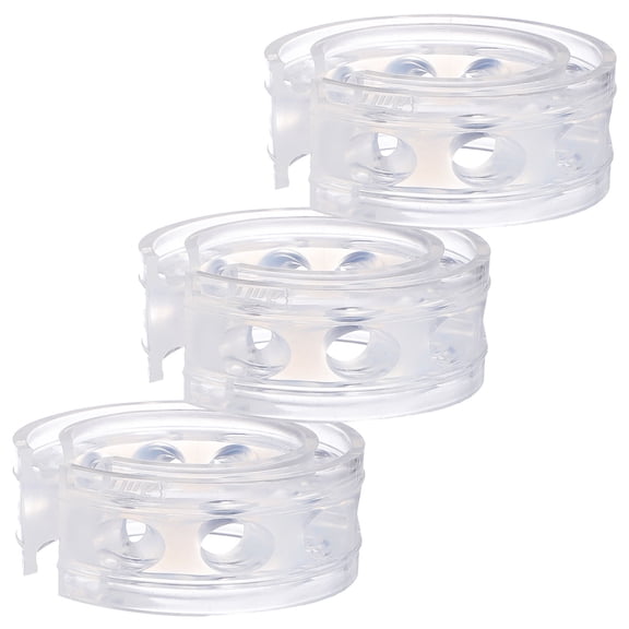 Phenofice 3Pcs Universal Transparent Shock Absorber Buffer, Auto Car Suspension Cushion Kit for Improved Driving Comfort