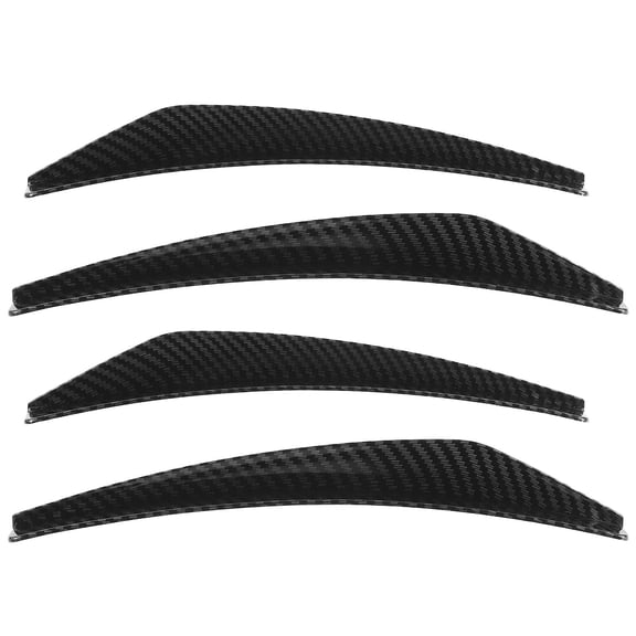 Phenofice 4Pcs Carbon Fiber Universal Car Wheel Trim Strip for Stylish Exterior Upgrade