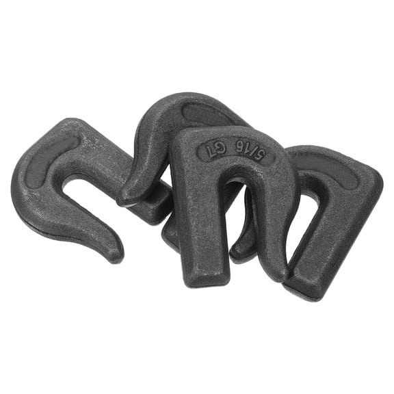 Phenofice 4Pcs Forged Weldable Clevis Grab Hooks for Rigging Supplies and Tractor Bucket Use