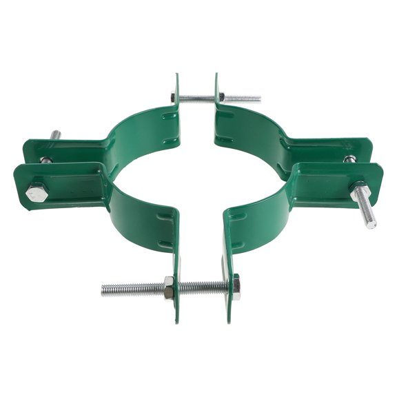 Phenofice 4Pcs Green Metal Tree Holder Stand with Wind Resistant Tree Support Hardware for Yard and Garden