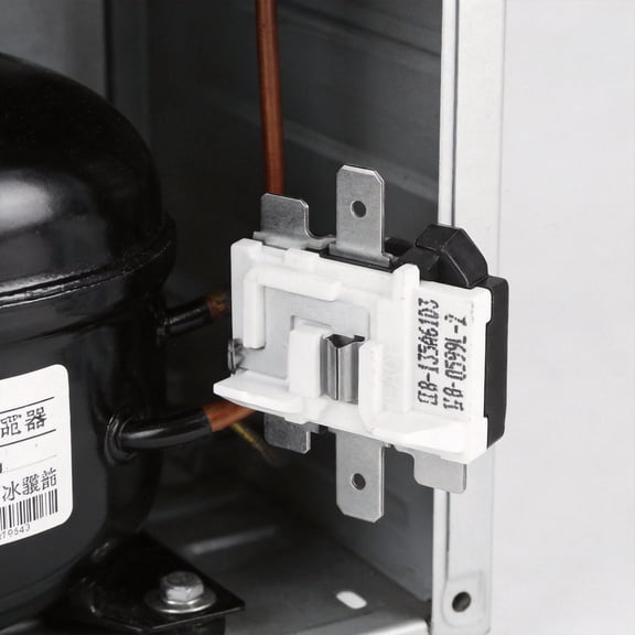 Phenofice 4-Pack White Overload Protector for Refrigerator Compressor with Simple and Quick Installation