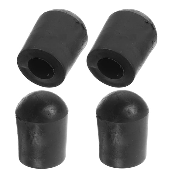 Phenofice 4pcs Double Bass Endpin Rubber Tip Stopper for Stage Performance