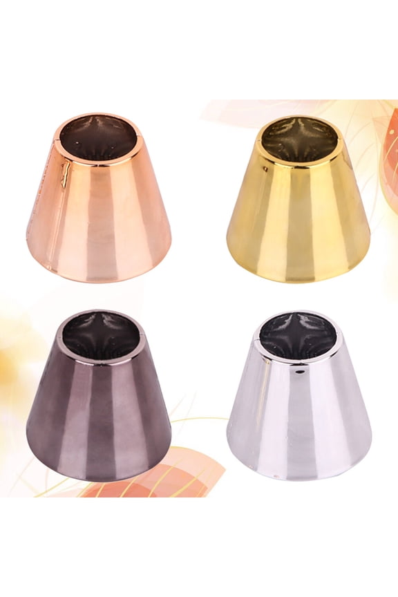 4pcs Metal Hair Cuff for Ponytail Hair Styling Tool with Ergonomic Design for Women Assorted Color