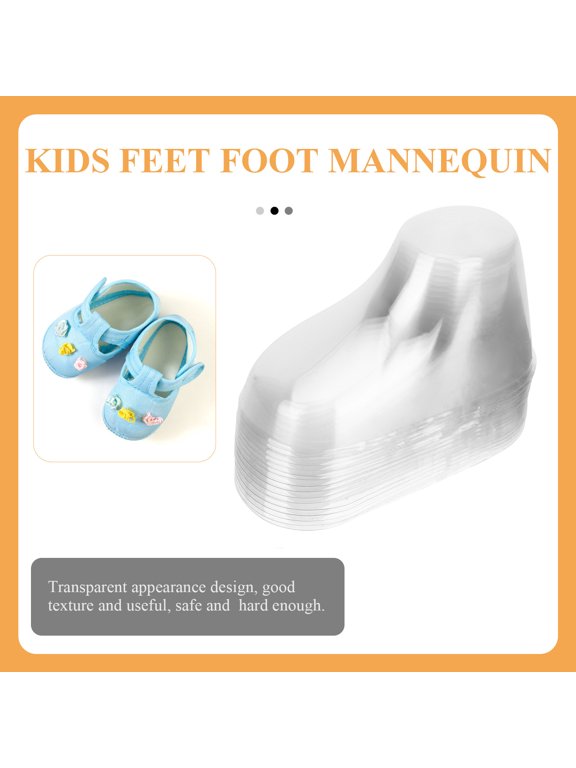 50 Pairs Shoe Display Stands for Shoes Practical Pvc and Sandals Display