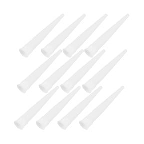 Phenofice 50Pcs Durable White Caulk Caps Nozzle Caps for Home Maintenance and Sealant Use