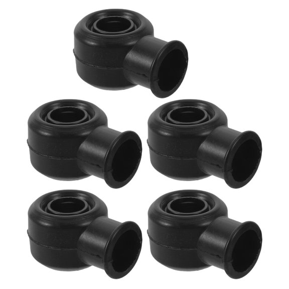 Phenofice 5Pcs Black Rubber Dust Boot for Ball Joint with Wear Resistant Seal for Atv