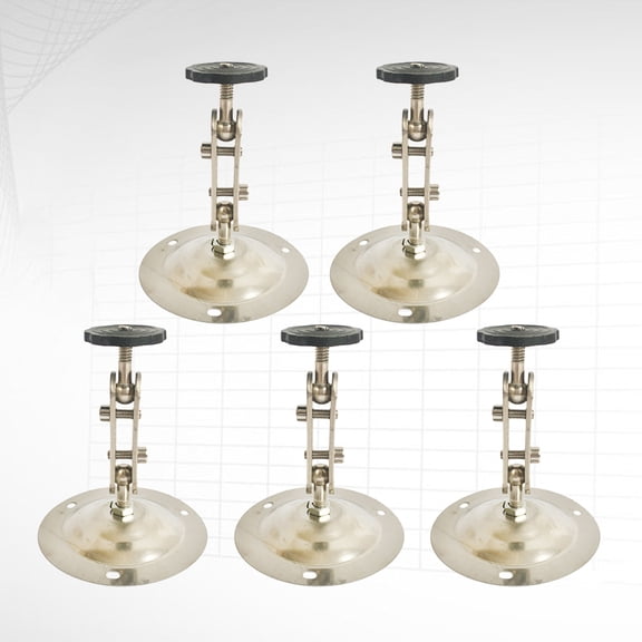 Phenofice 5Pcs Wall Mounted Camera Holders with Adjustable Swivel and Sleek Design