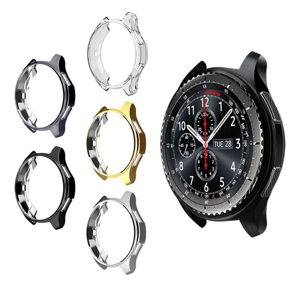Phenofice 5-Pack Soft Protective Watch Case Covers for Gear S4 with Easy Access, and Stylish in Assorted Colors