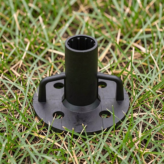 Phenofice 5pcs Tent Pole Base, Nylon Mounting Plate for Outdoor Canopy