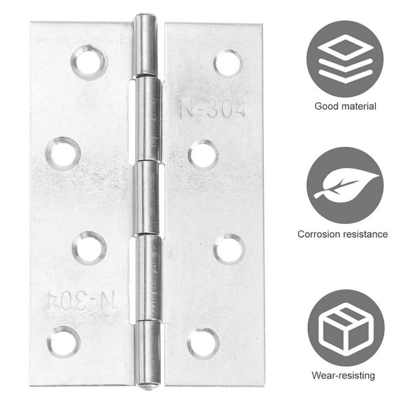 Phenofice 6Pcs Hinges for Doors with - and Simple Design 3.54x2.16x0.2 Inch