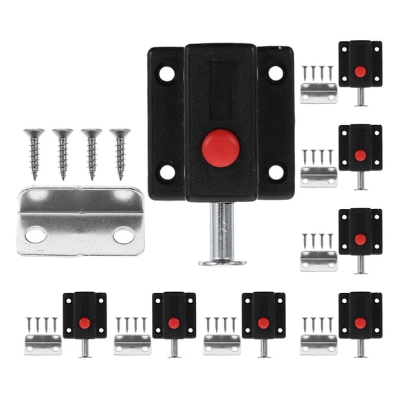 Phenofice Metal Spring Loaded Push Button Latches for Furniture Doors and Cabinet Hardware