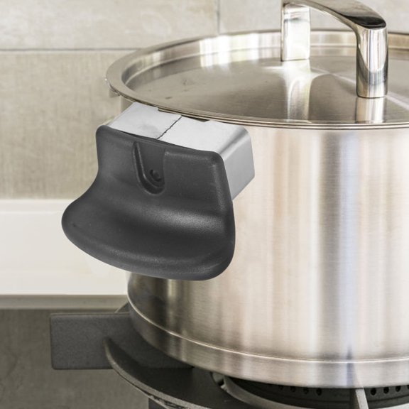 Phenofice Black Removable Pot Side Handle Replacement with Stable Material for Home Kitchen Use