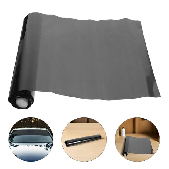 Phenofice Car Windshield Banner Sun Strip UV Protection Black Matte Finish 1Pcs