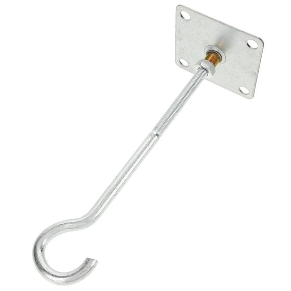 Phenofice Ceiling Hangers 1Pack Silver Steel for Heavy Duty Hanging 11.8x3.9x3.9in