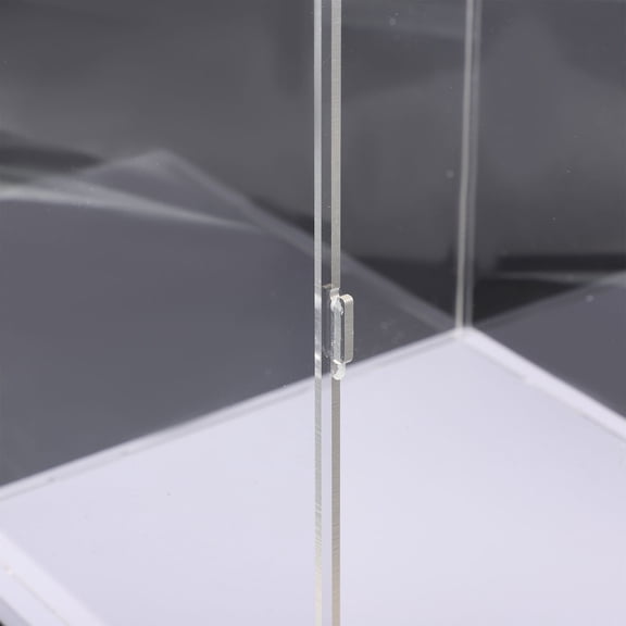 Phenofice Clear Acrylic Display Case with Fine Texture for Displaying Crafts and Small Collectibles