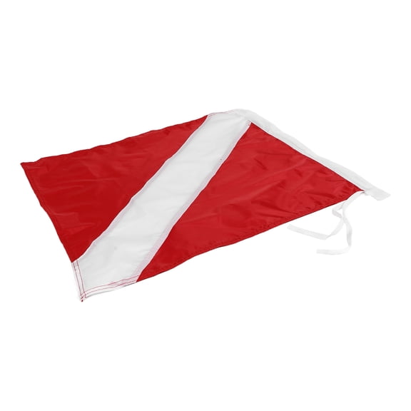 Phenofice Heavy-Duty Polyester Dive Flag with Reinforced Removable Pole for Safe Boat and Water Sports Use