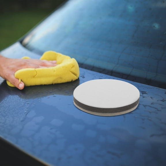 Phenofice Beige Wool Car Buffer Pad Safe for Various Surfaces Lightweight
