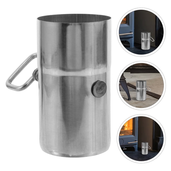 Phenofice Stainless Steel Stove Pipe with Adjustable Damper for and Efficient Home Heating