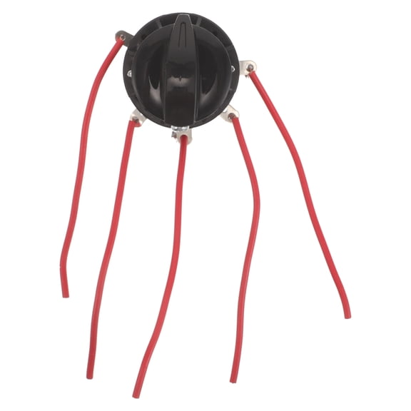 Phenofice Fan Speed Switch Black 3 Position Selector for Home Easy Installation