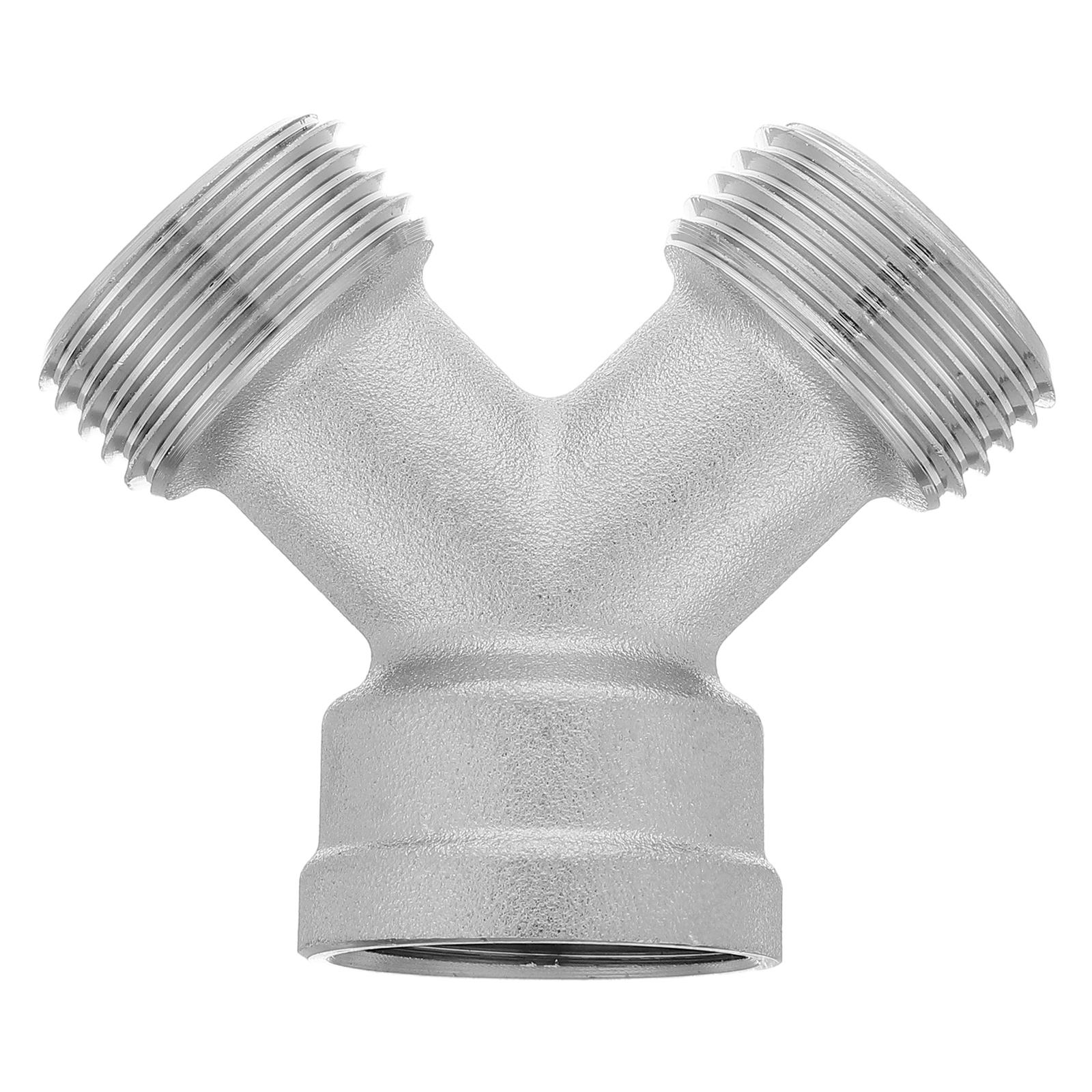 Divisor Y de manguera de jardín Phenofice, conector de cobre para manguera de lavadora