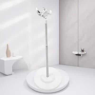 Phenofice Hair Dryer Support Silver Tall Stand with Clamp 1Pcs for Pets Salons