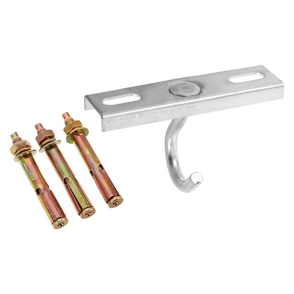 Phenofice Lantern Hook Ceiling Hooks Silver Iron 1Pcs