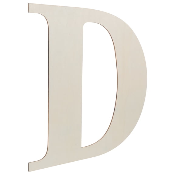 Phenofice Light Yellow Wooden Letters for Wall Art Durable Blank Signs for Craft DIY Projects