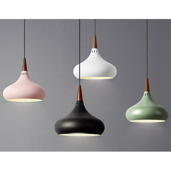 Phenofice Modern Pendant Round Ceiling Light Aluminum 1Set for Homeowners