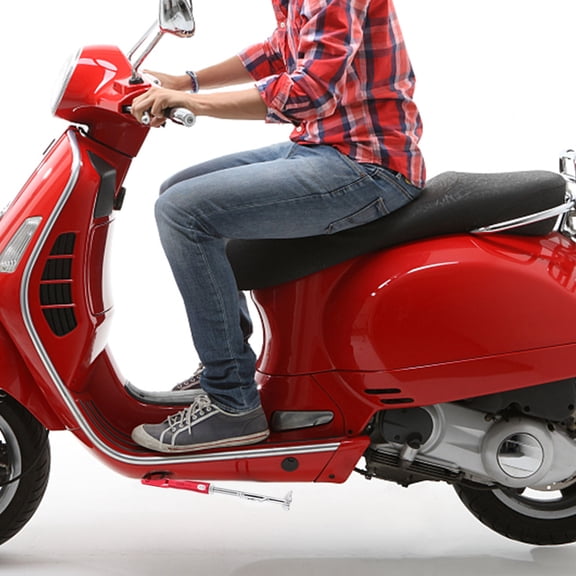 Phenofice Red Metal Motorcycle Paddock Stand Side Kickstand with High Hardness and Practical Design