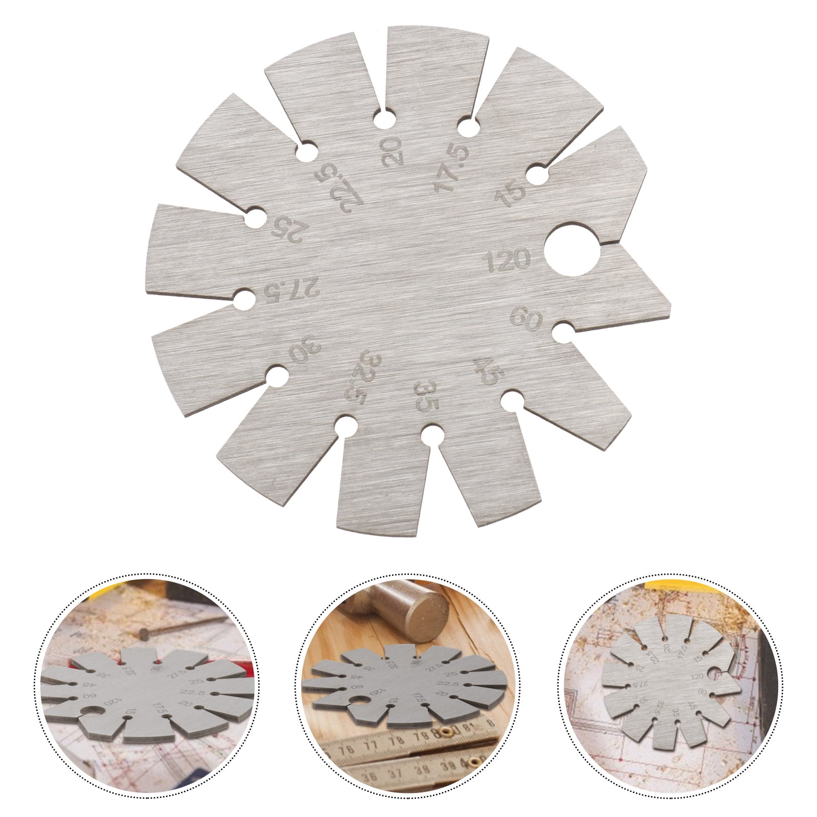 Phenofice Multi Angle Ruler Template Tool Woodworking Precision Tool ...