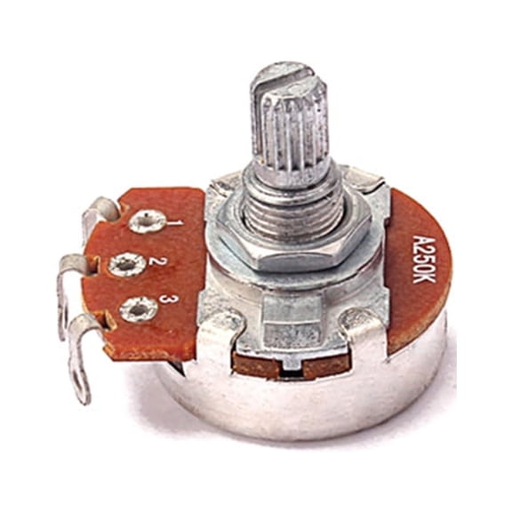 Phenofice Multi-Color A250k Guitar Volume Control Potentiometer with Solder Lugs, Easy to Install and