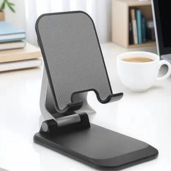 Phenofice Foldable Multifunctional Cell Phone Stand with Soft Pad for Comfortable Hands-Free Viewing and Use