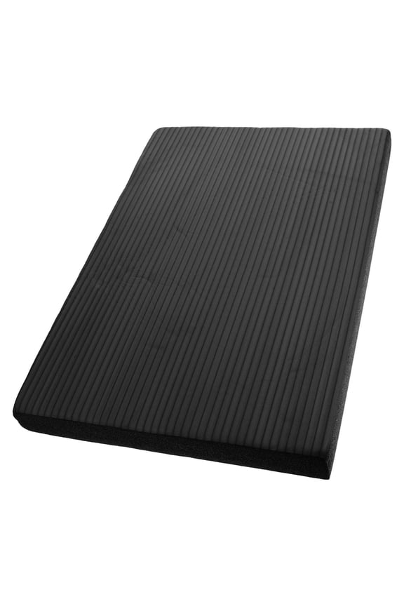 Black Rectangular Balance Mat 43.5x29.5x1.6 Inch Physical Therapy Exercise Mat for Men and Women, 1 Piece