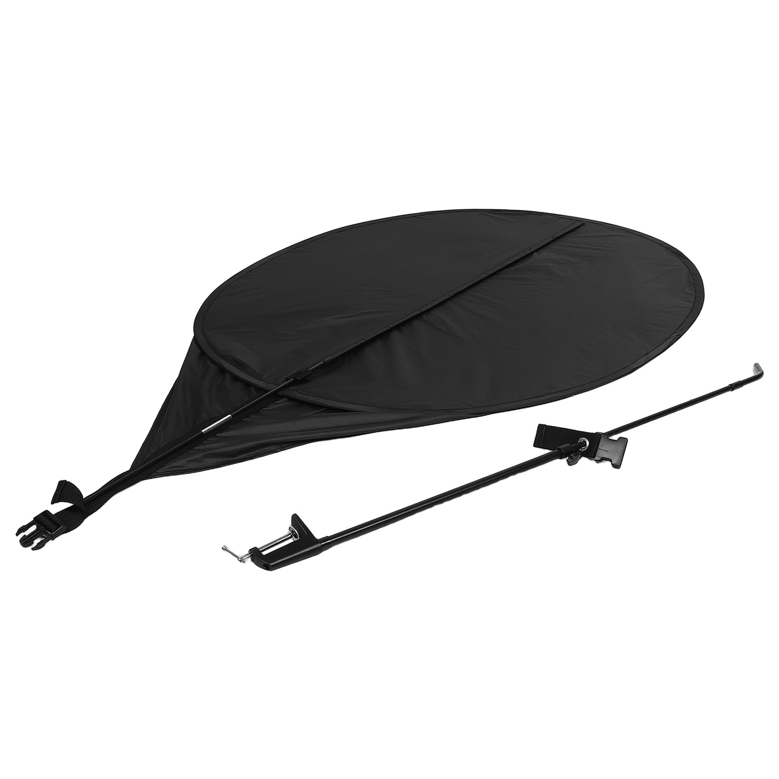 Phenofice Office Desk Shade Black Cubicle Light Shield Adjustable ...