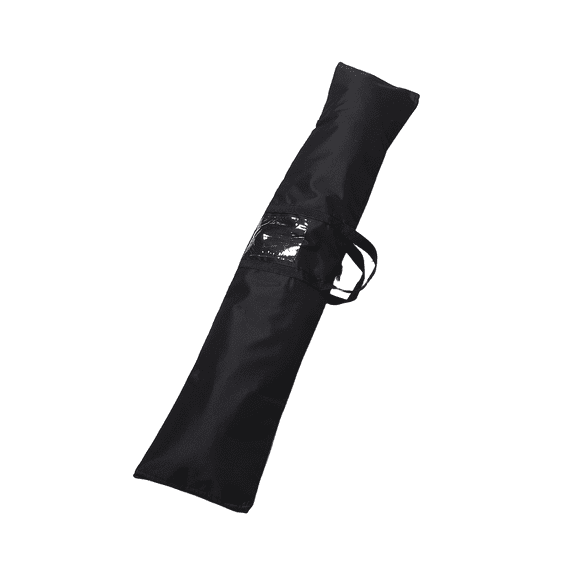 Phenofice Oxford Cloth Flag Transport Bag Black Large Capacity Outdoor Event Display Case