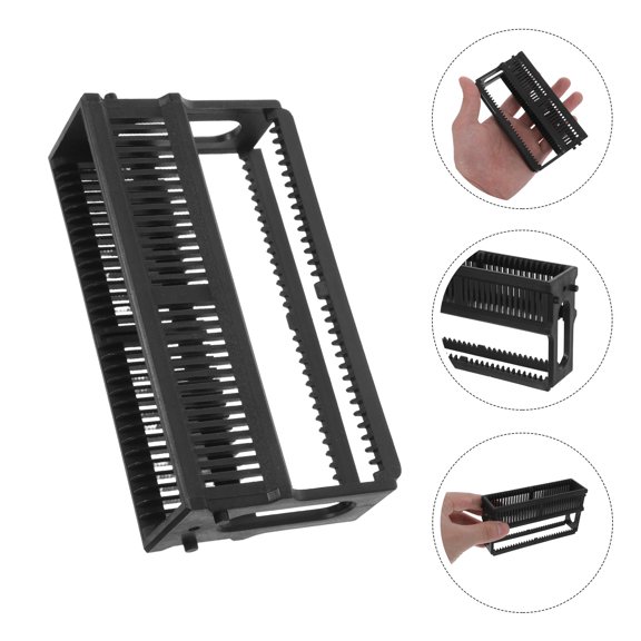 Phenofice Plastic Microscope Slides Holder with Chemical Resistant Design for Lab Slide Drying