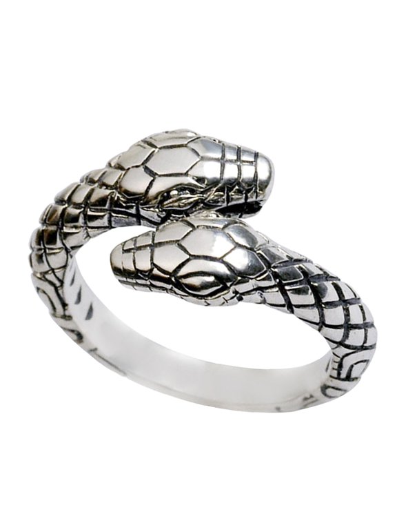 Plated Fashion Snake Ring for Women Adjustable Knuckle Ring for Special Occasions