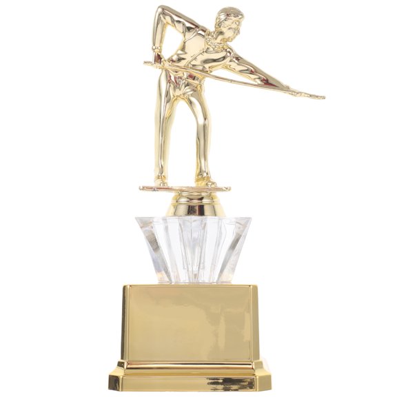 Phenofice Plated Gold Award Trophy Cup for Pool Table Competitions and Billiards Championship Recognition