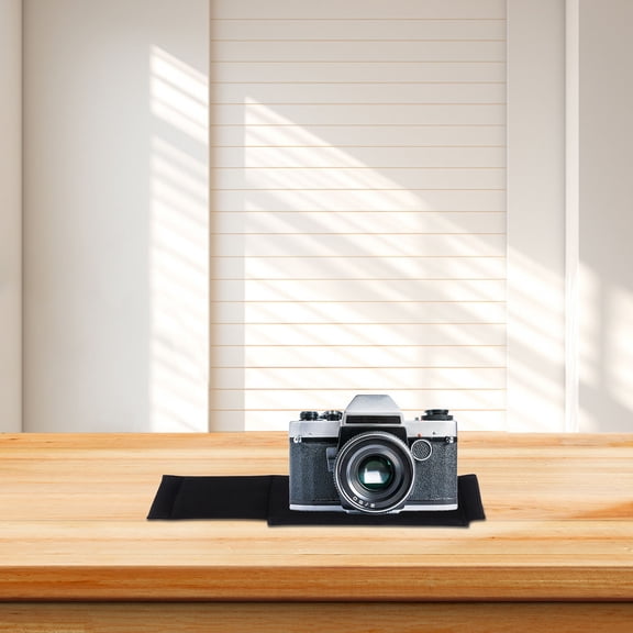 Phenofice Black Soft Velvet Camera Insert Divider Lightweight Travel Photography 1 Count