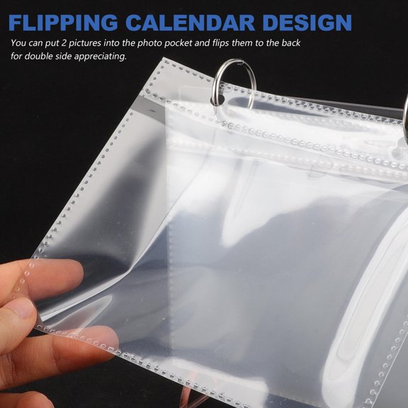 Phenofice Premium Acrylic Desktop Photo Frame Album for Displaying and Storing Landscape and Portrait Photos