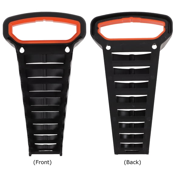 Phenofice Black Ratchet Wrench Storage Holder with Multi-Slot Tool Organizer and Wall Mount Design for Garage